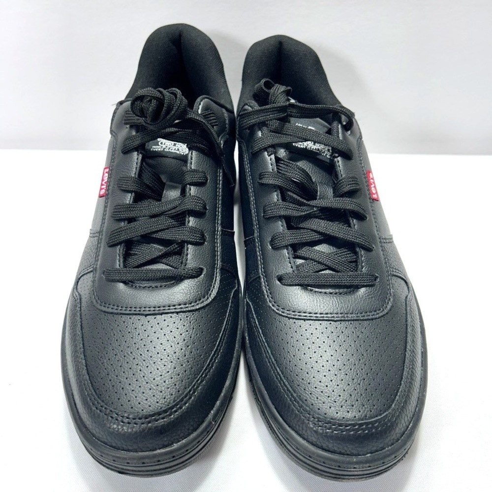 Levi's Men's Drive Lo Sneaker Black US 12M Synthetic - Outer Faux Leather - Picture 2 of 8